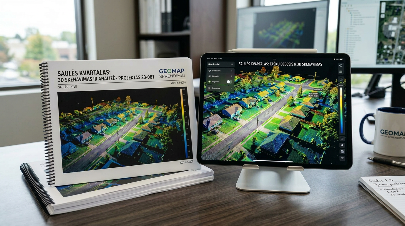 3D lazerinis skenavimas