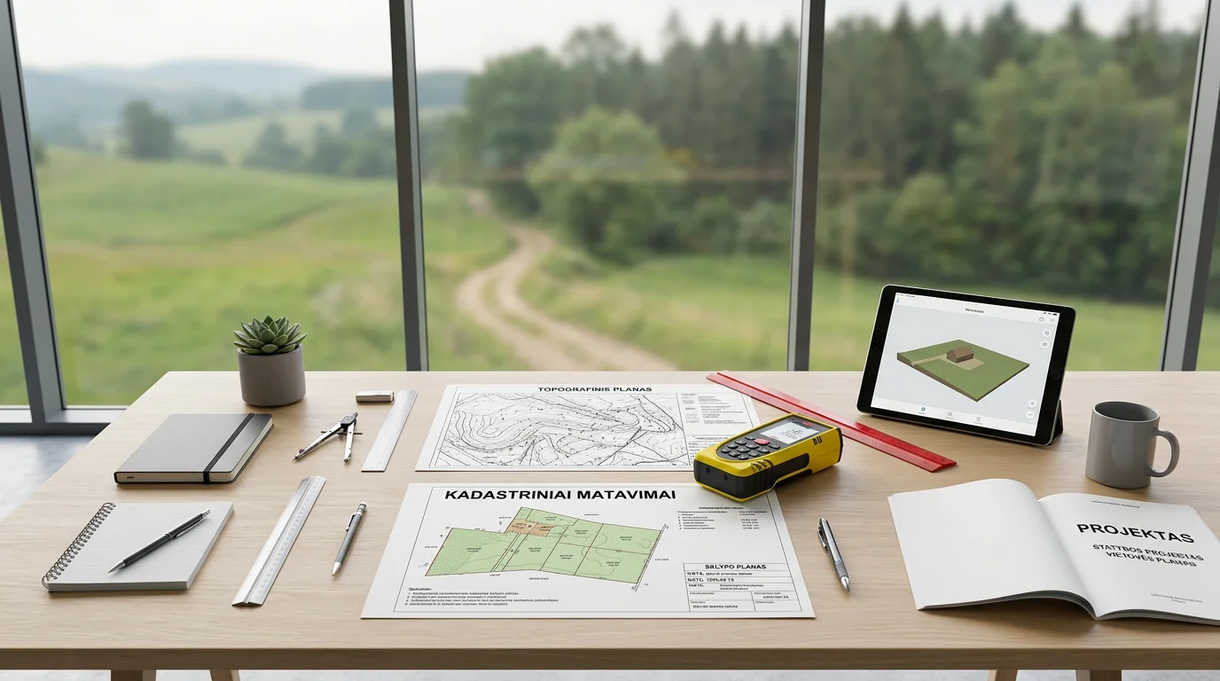 Geodezijos darbai Raseinių rajone