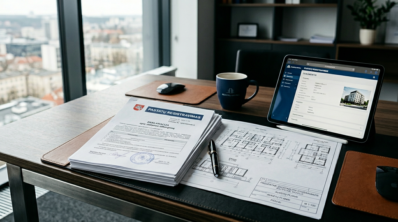 Pastatų įregistavimas